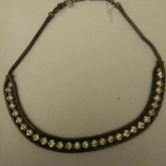 J377 Lovely Rhinestone Necklace - Picture 1 of 5